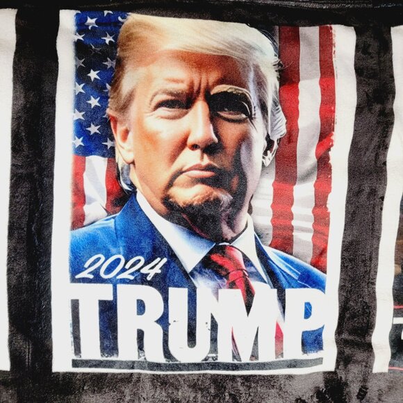 President Trump Blanket 9 Custom Photo Throw Blanket - Picture 4 of 14